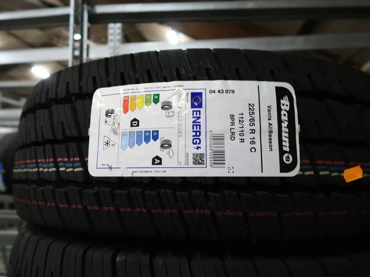 Billede 2 - 4 stk. dæk BARUM 225/65R16 C 112/110R