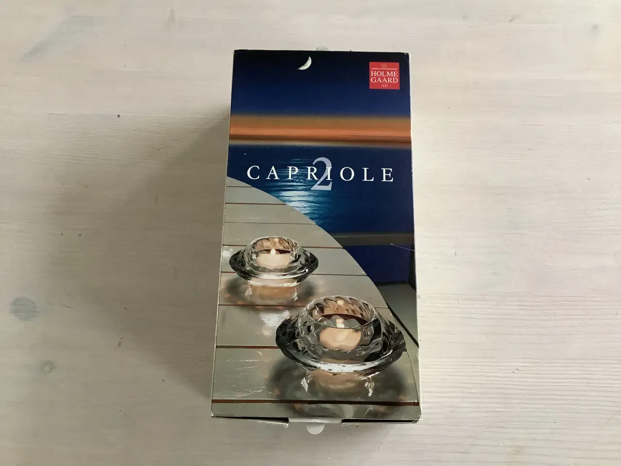 Billede 2 - Holmegaard fyrfadslyse stager (capriole)