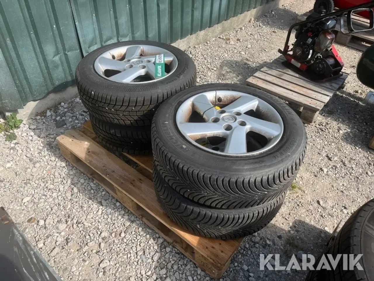 Billede 2 - Dæk Michelin / Continental Alpin 5 / wintercontact