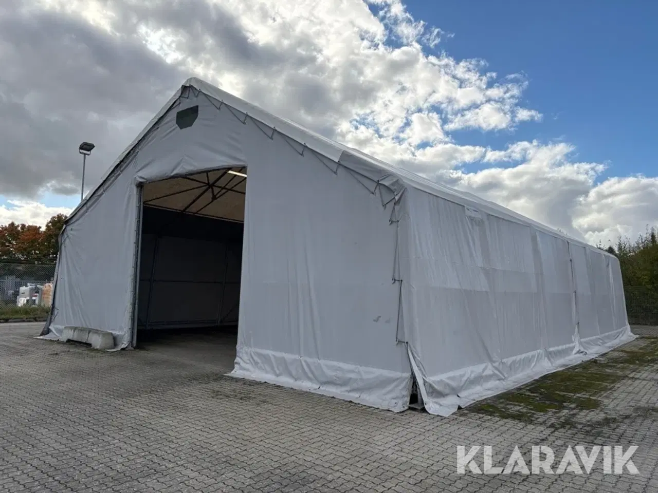 Billede 2 - Lagertelt med port Sioen N. V FR 725 SIO-LINE
