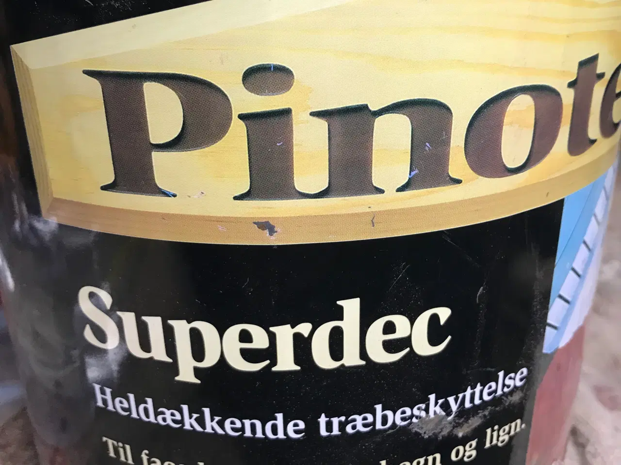 Billede 1 - Maling Pinotex træbeskyttelse facader og terrasse