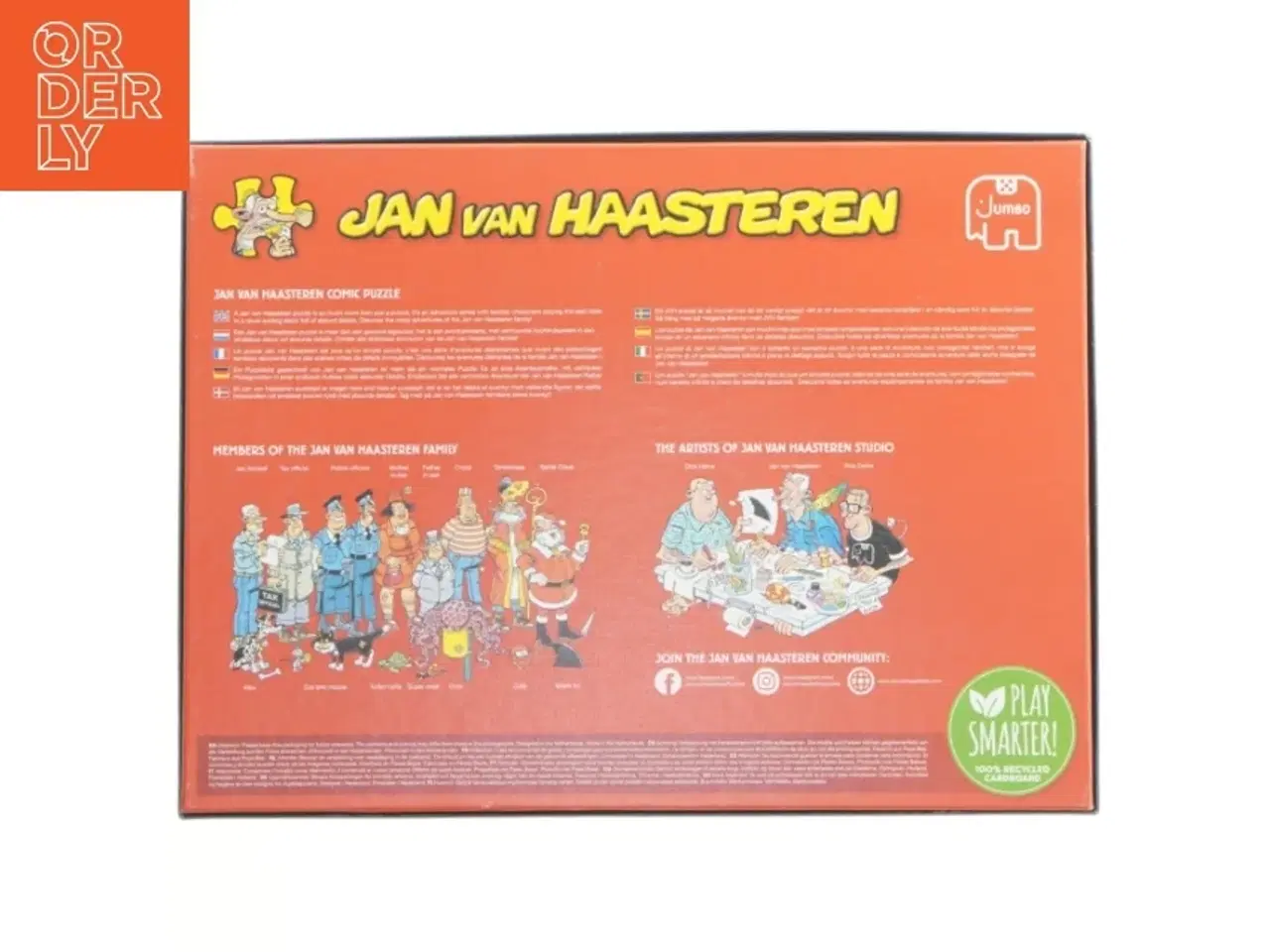Billede 2 - Jan van Haasteren pyntechallengepuslespil 1000 brikker (str. 1000 brikker)