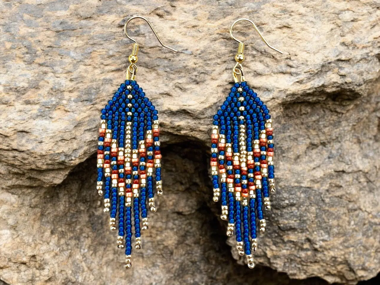 Billede 4 - Grønlandske perle øreringe