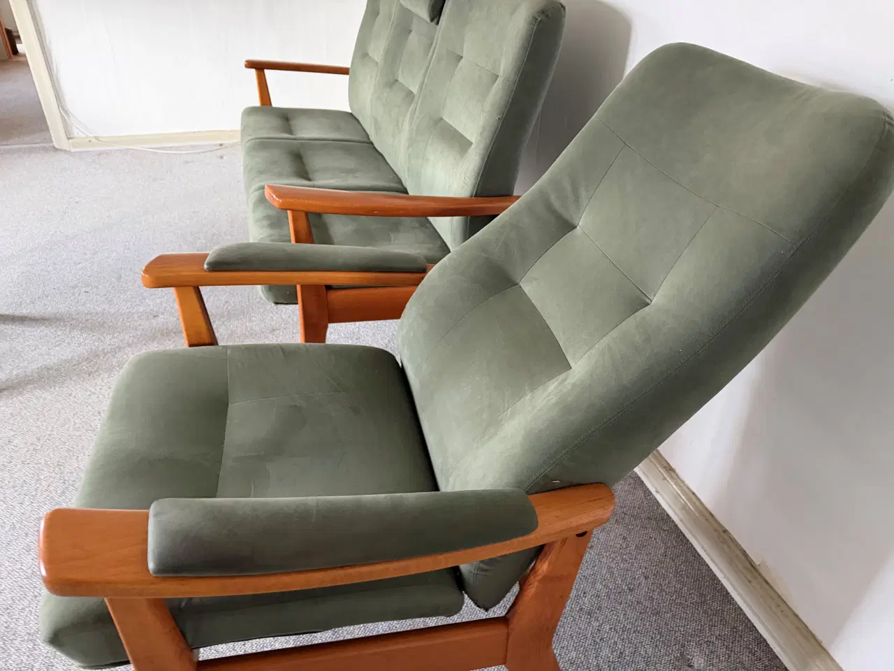 Billede 4 - 3-personers sofa og lænestol fra Farstrup