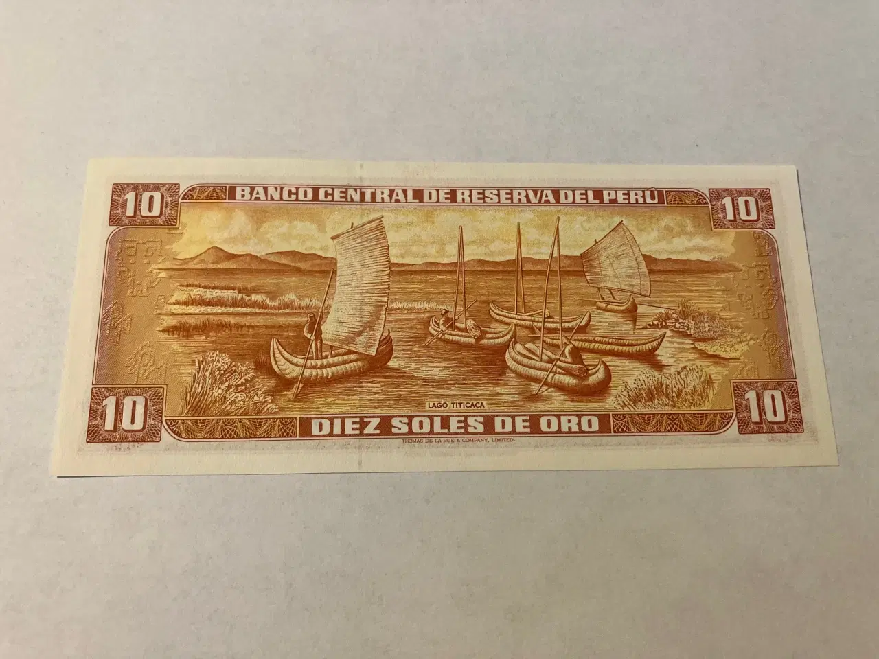 Billede 2 - 10 Soles De Oro Peru