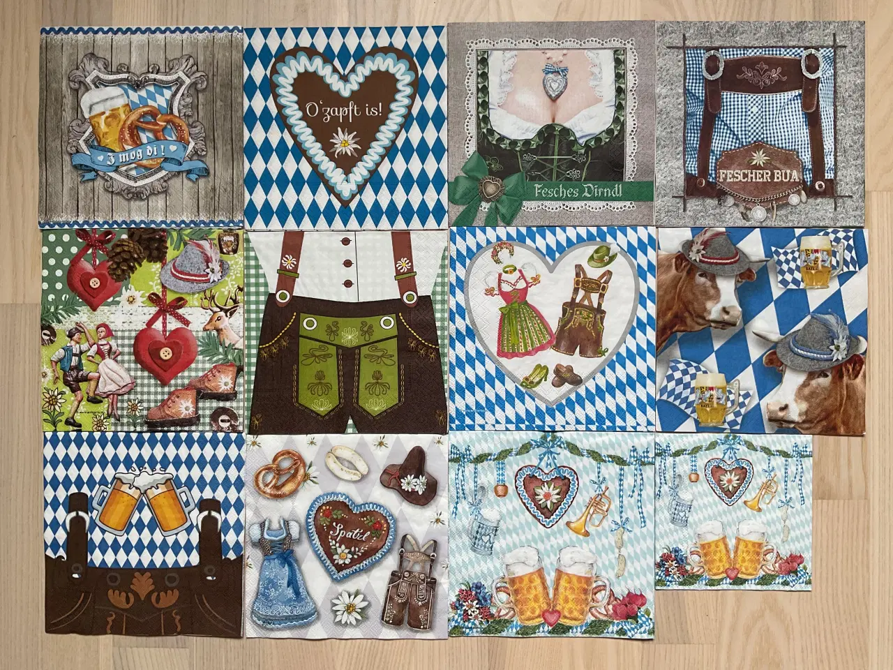 Billede 1 - Nye Okt. fest servietter 