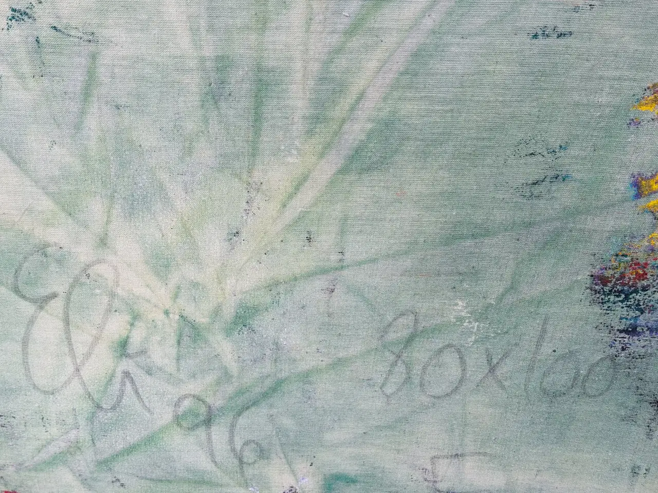 Billede 8 - BENT ELI - ( 1926 - 2014 )- 2 akryl malerier 