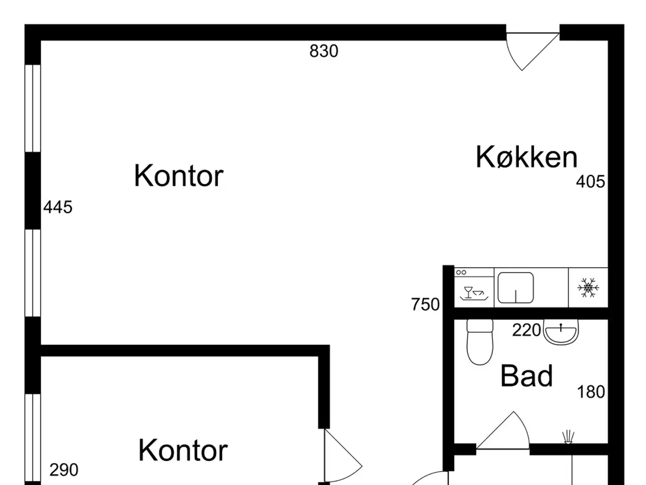 Billede 11 - Mindre kontor med let adgang til motorvej og centrum