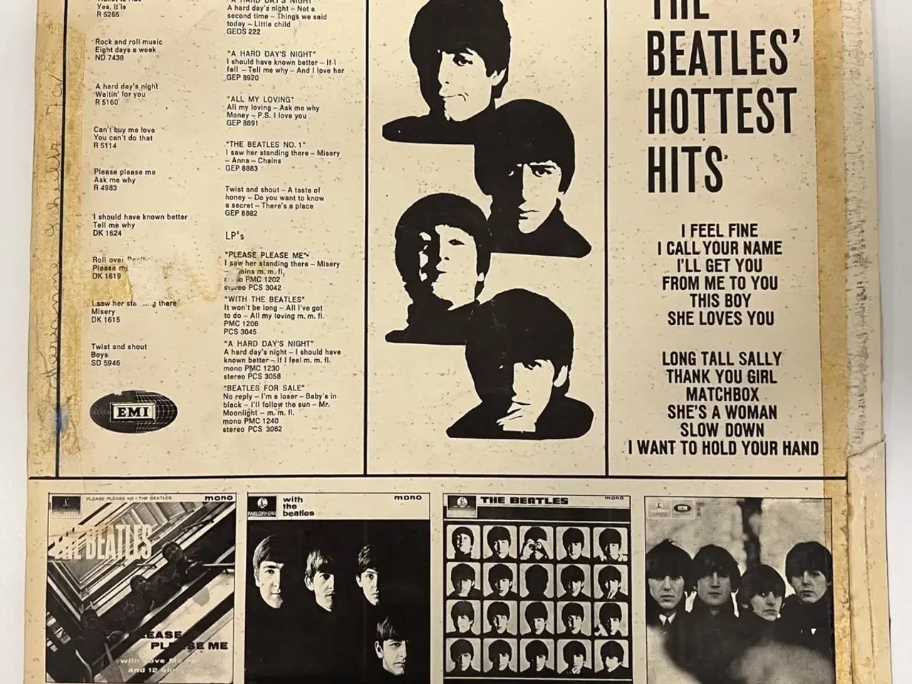 Billede 2 - The Beatles - Hottest Hits (vinyl)