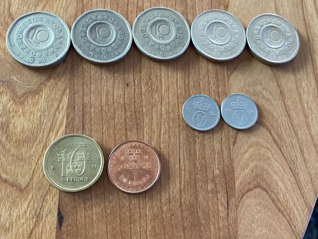Billede 3 - Svenske/norske mønter