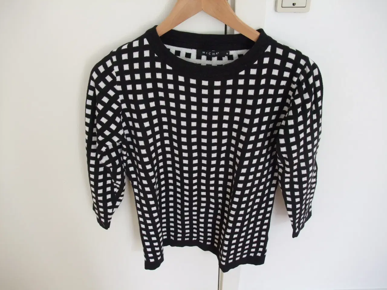 Billede 3 - Bluse Sort/Hvid