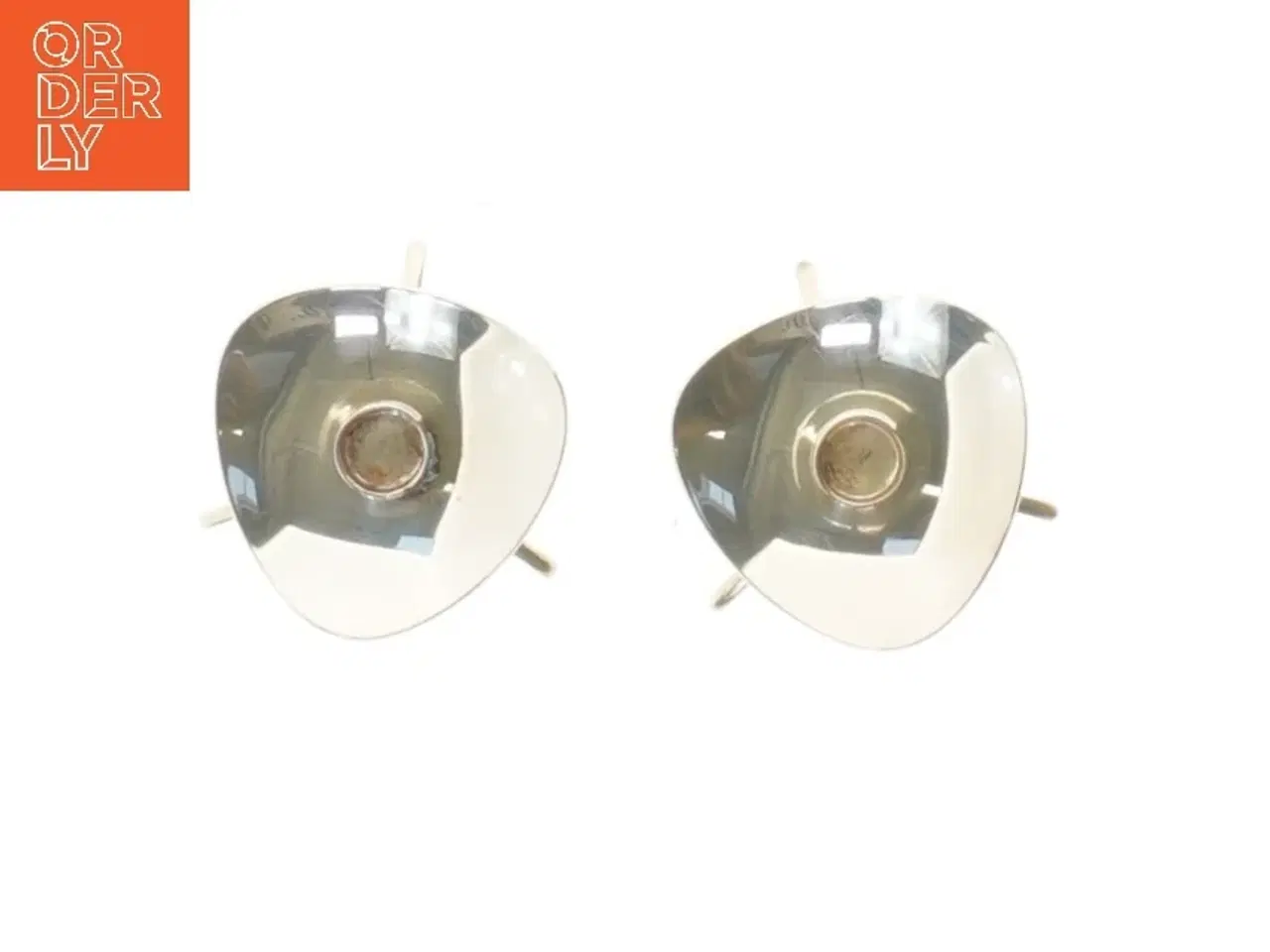 Billede 1 - Cohr atla stager til steatrin slys (str. 2 stk 5,5 cm)