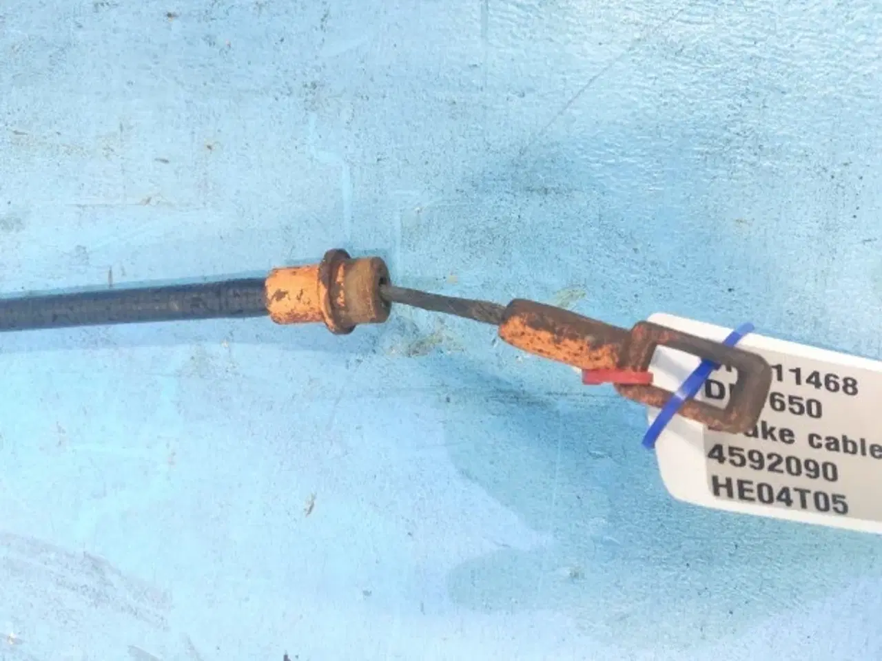 Billede 5 - Dronningborg D1650 Bremsekabel 4592090
