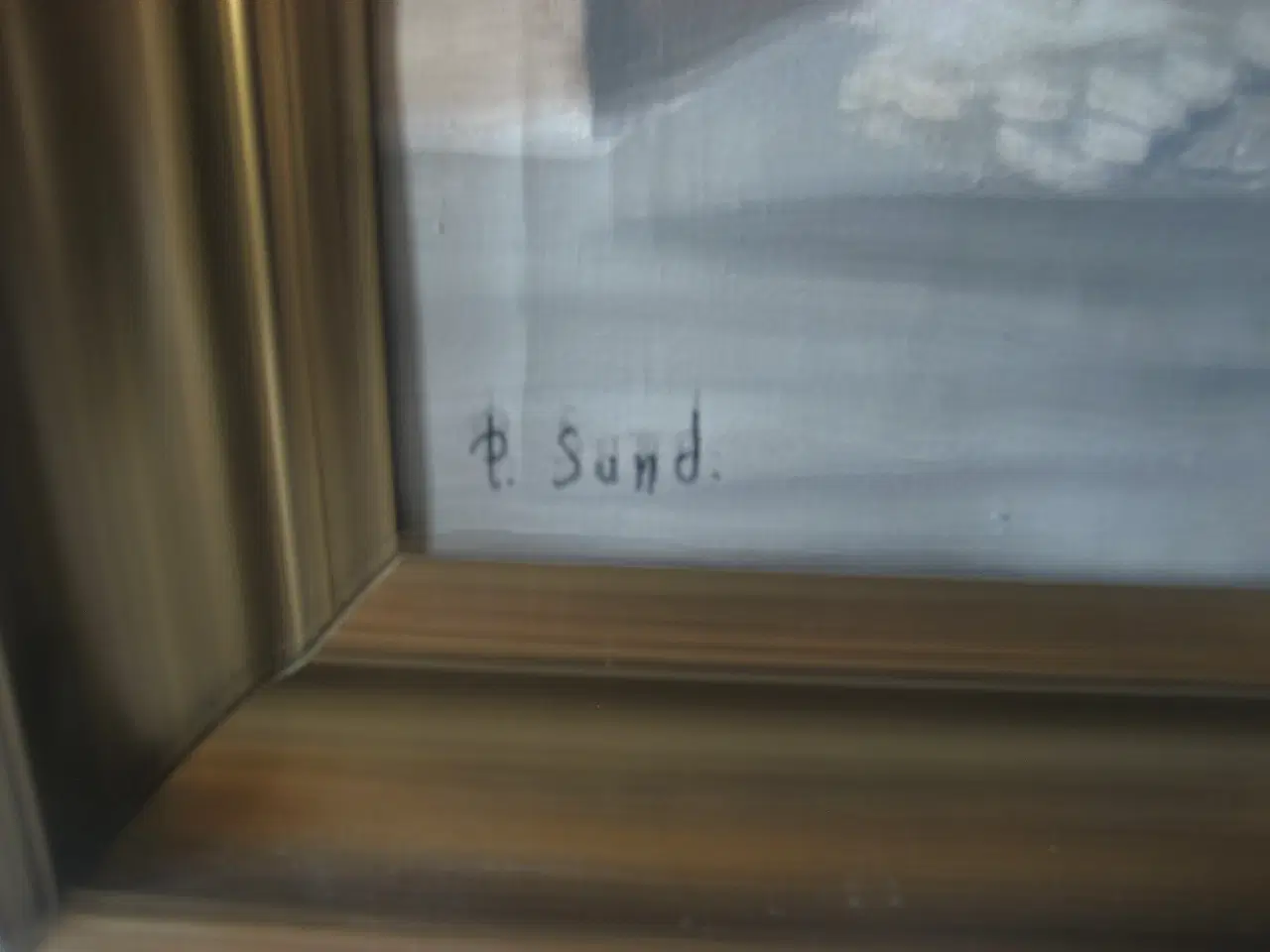 Billede 2 - Maleri fra Hjelmerstald sælges