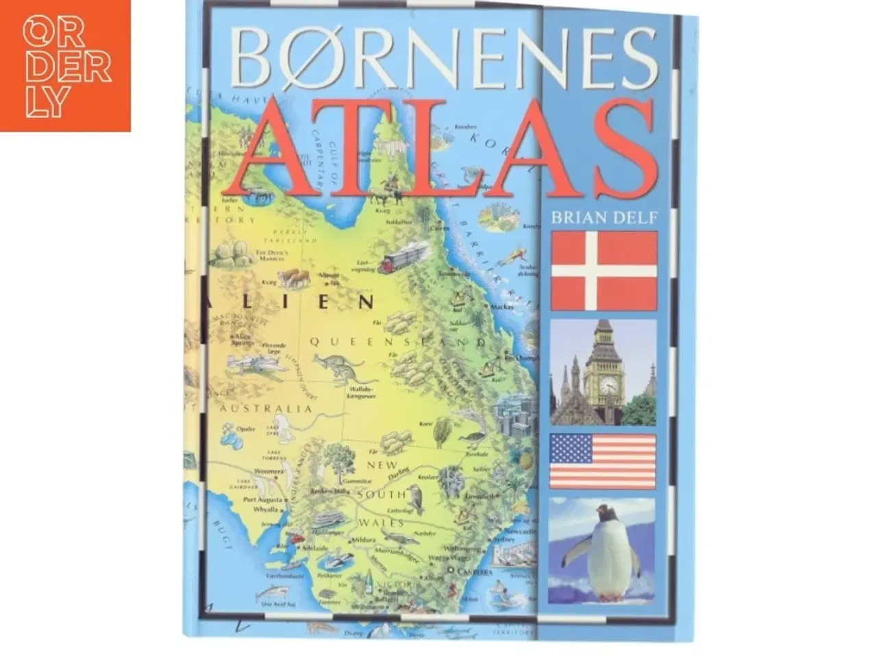 Billede 1 - Børnenes atlas af Brian Delf (Bog)