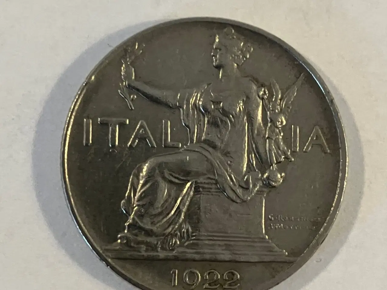 Billede 1 - 1 Lira Italy 1922