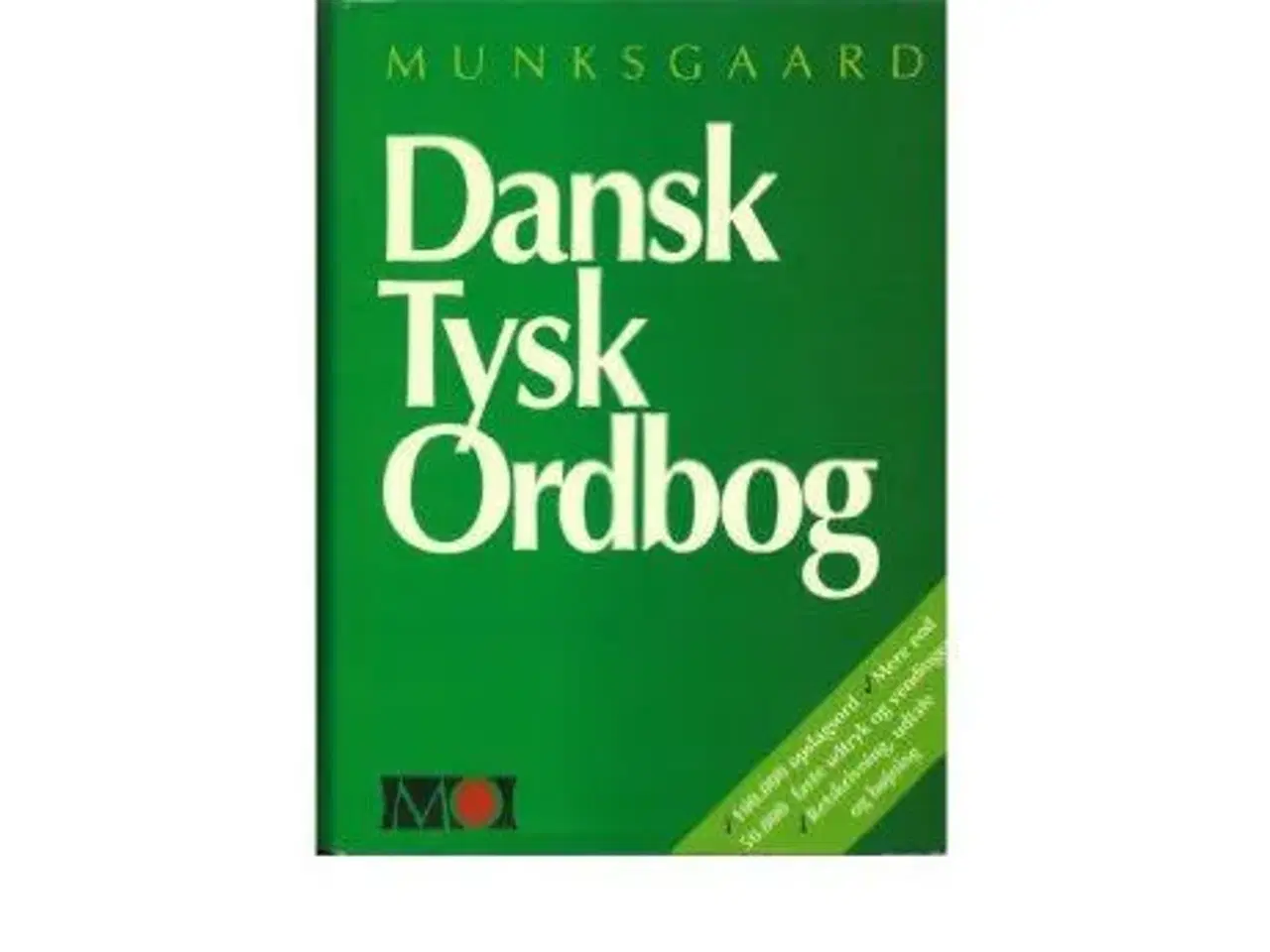 Billede 1 - Dansk / Tysk Ordbog - Munksgaard