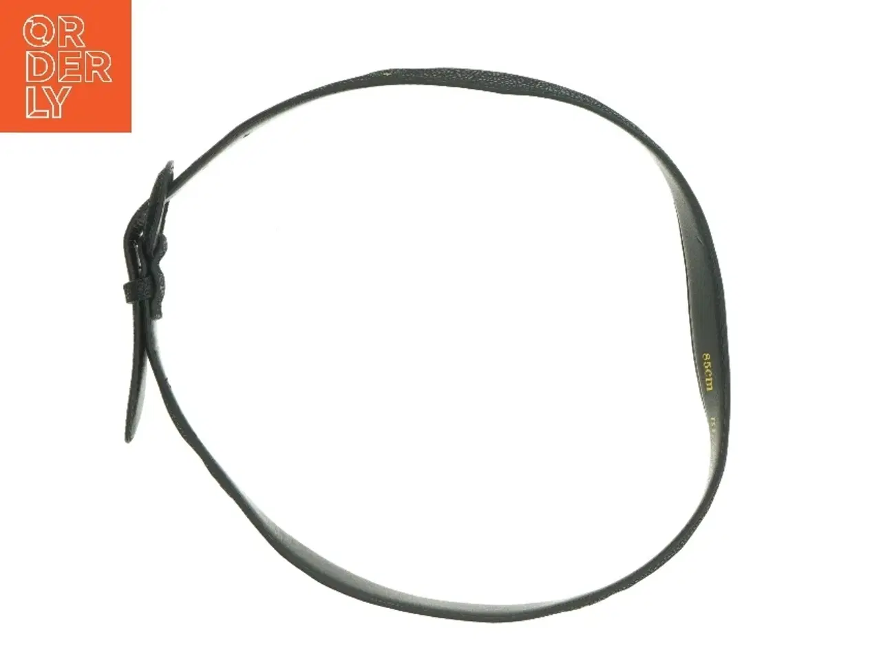 Billede 3 - Sort bælte med spænde (str. 85 cm. ****)