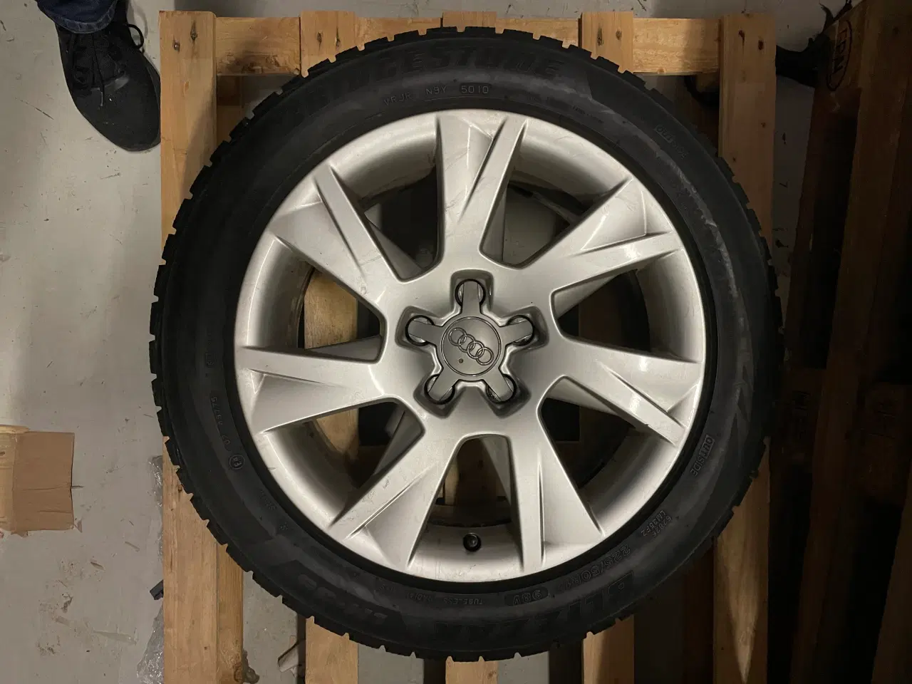 Billede 1 - orig Audi fælge. passer på de fleste modeller