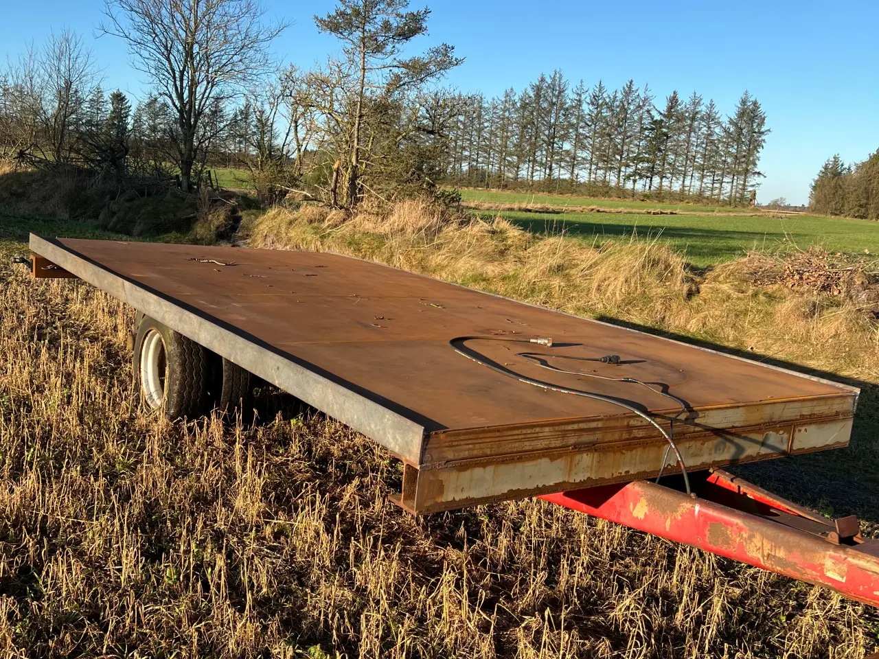 Billede 1 - Halm/ blokvogn 