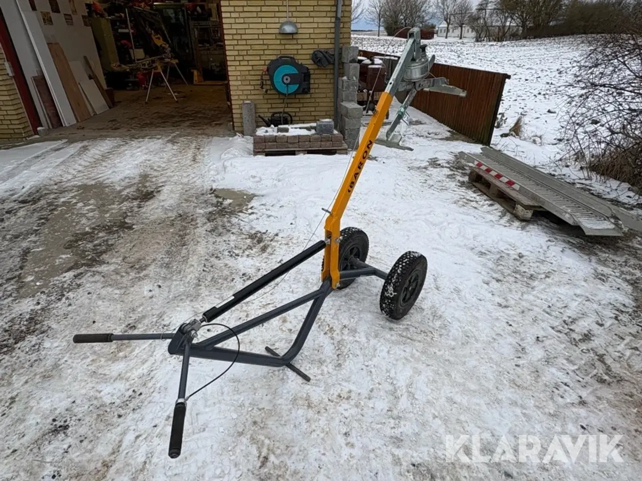 Billede 1 - Fliselæggervogn Baron