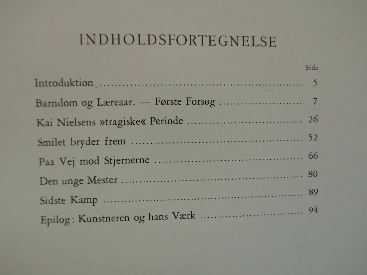 Billede 3 - den ukendte kai nielsen, af zakarias jensen, emne: