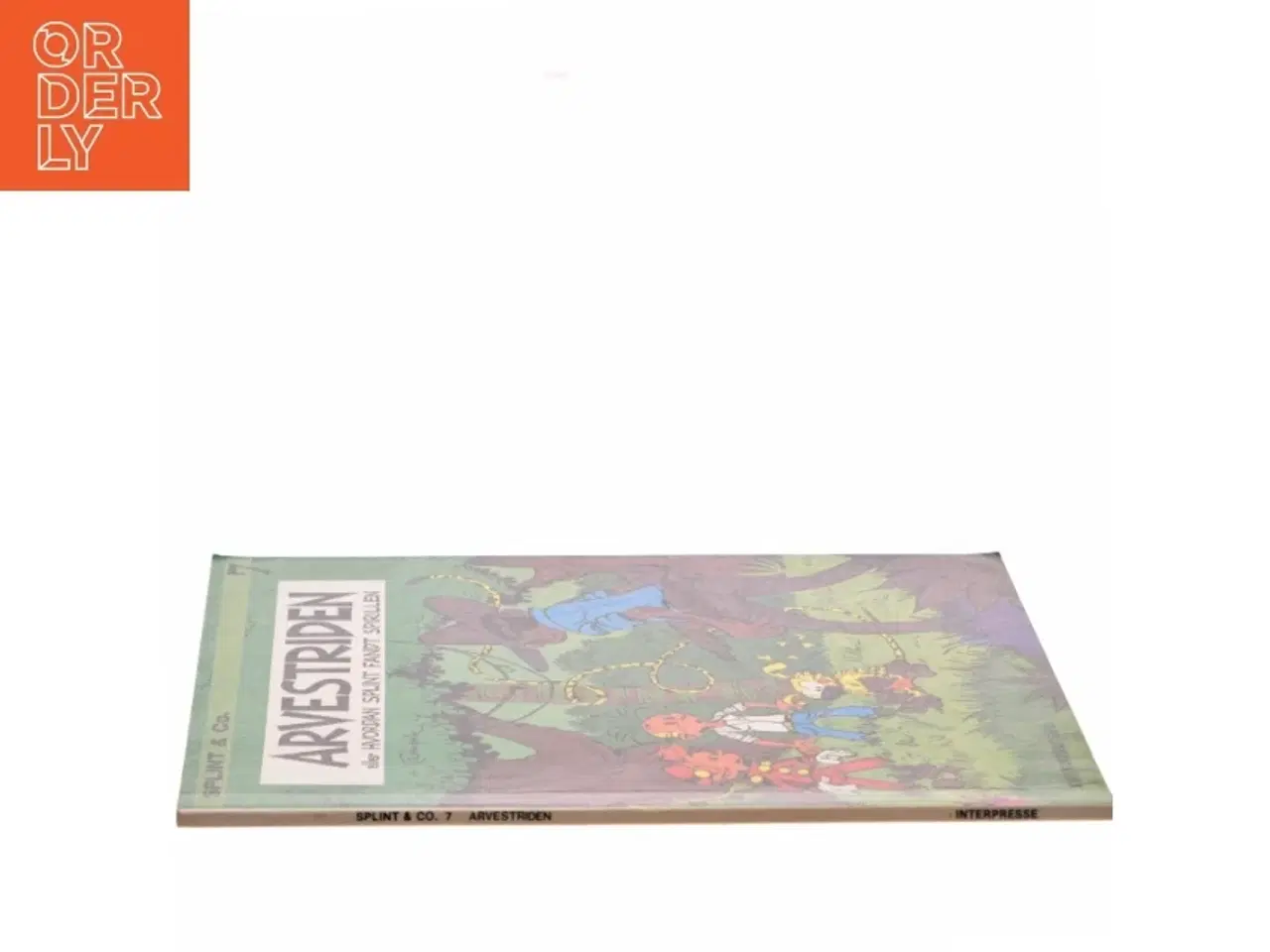 Billede 2 - Arvestriden eller Hvordan Splint fandt Spirillen af Franquin (Bog)