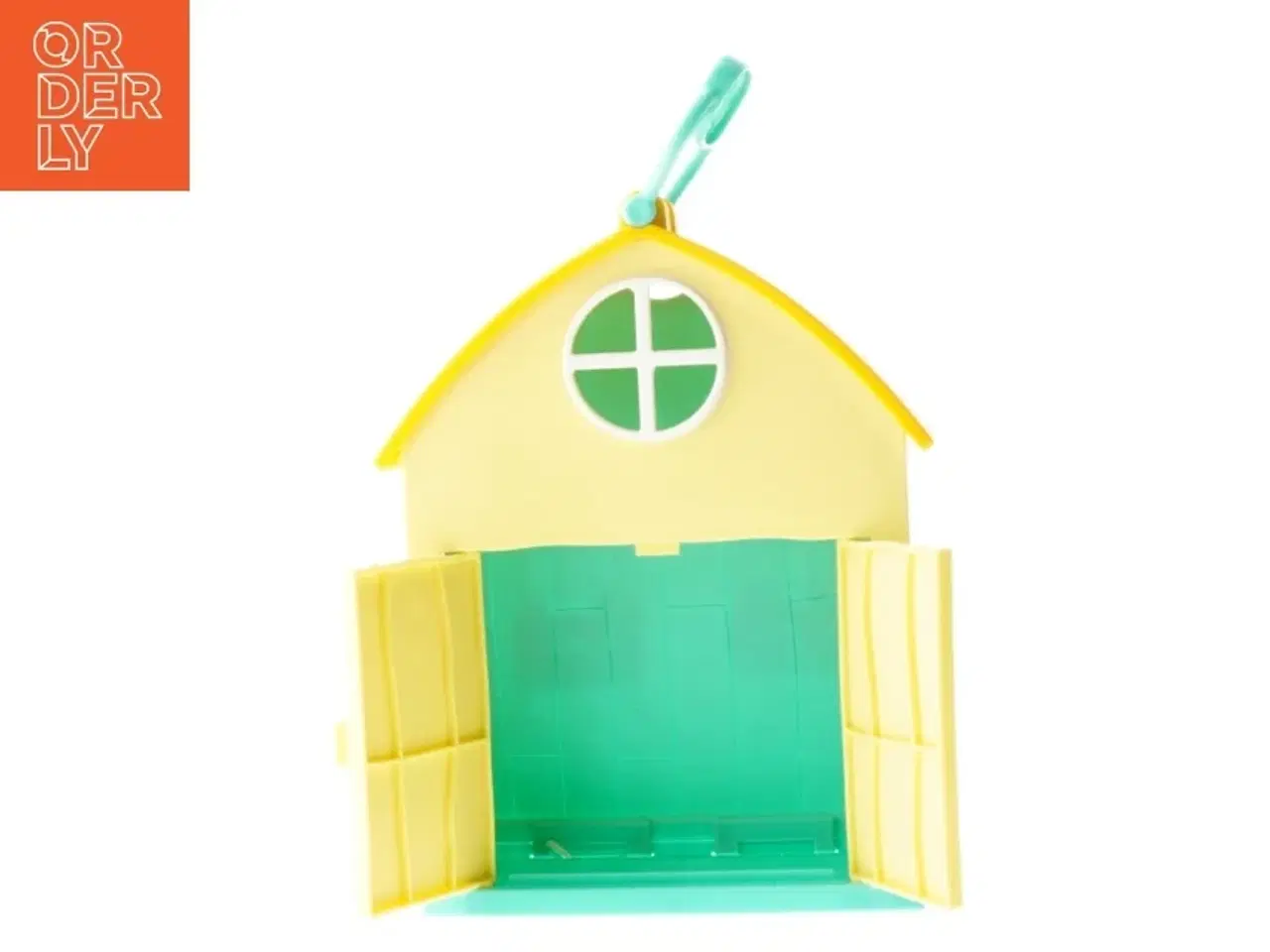 Billede 5 - Gurli Gris lille bærbar hus/hospital(str. 19,5x14 cm)