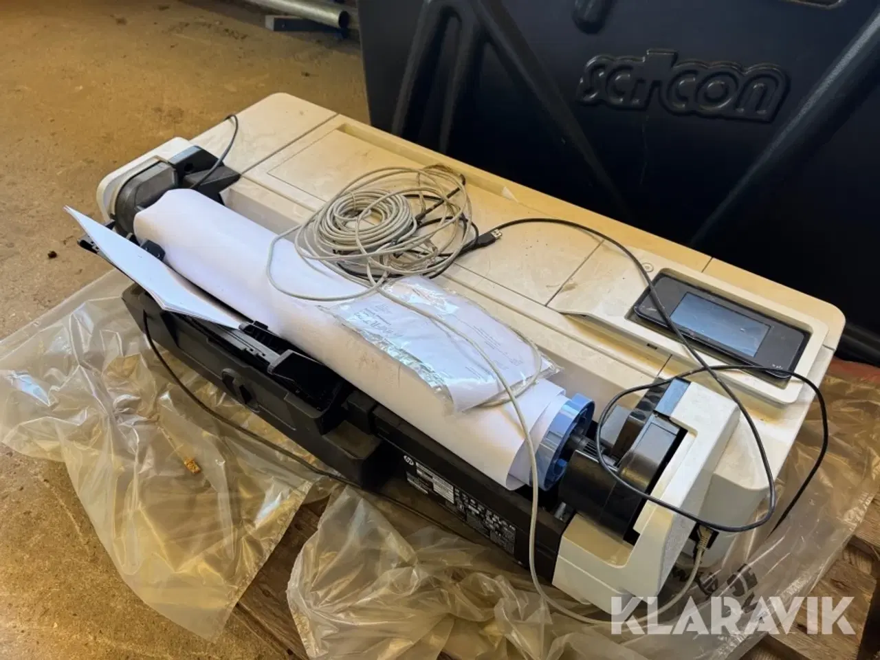 Billede 2 - Storformat printer - Transportkasse HP DesignJet T125 24” Plotter