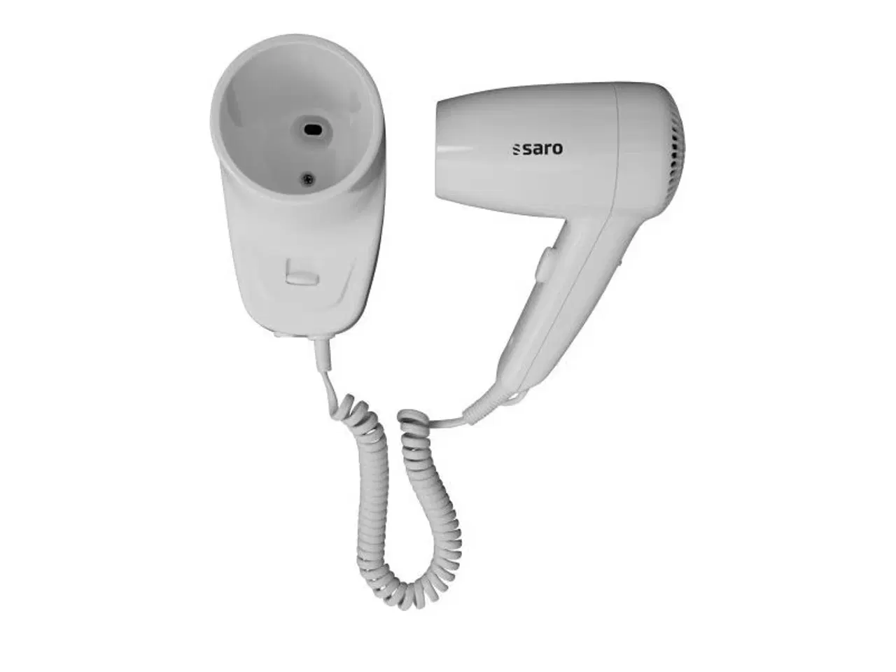 Billede 1 - Væghængt Hårtørrer – 1,2 kW – 2 Hastighedstrin