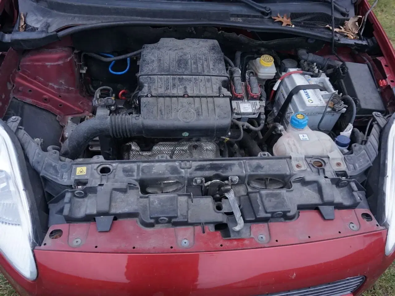 Billede 14 - Fiat Punto 1,2 personbil Rød Årg. 2006