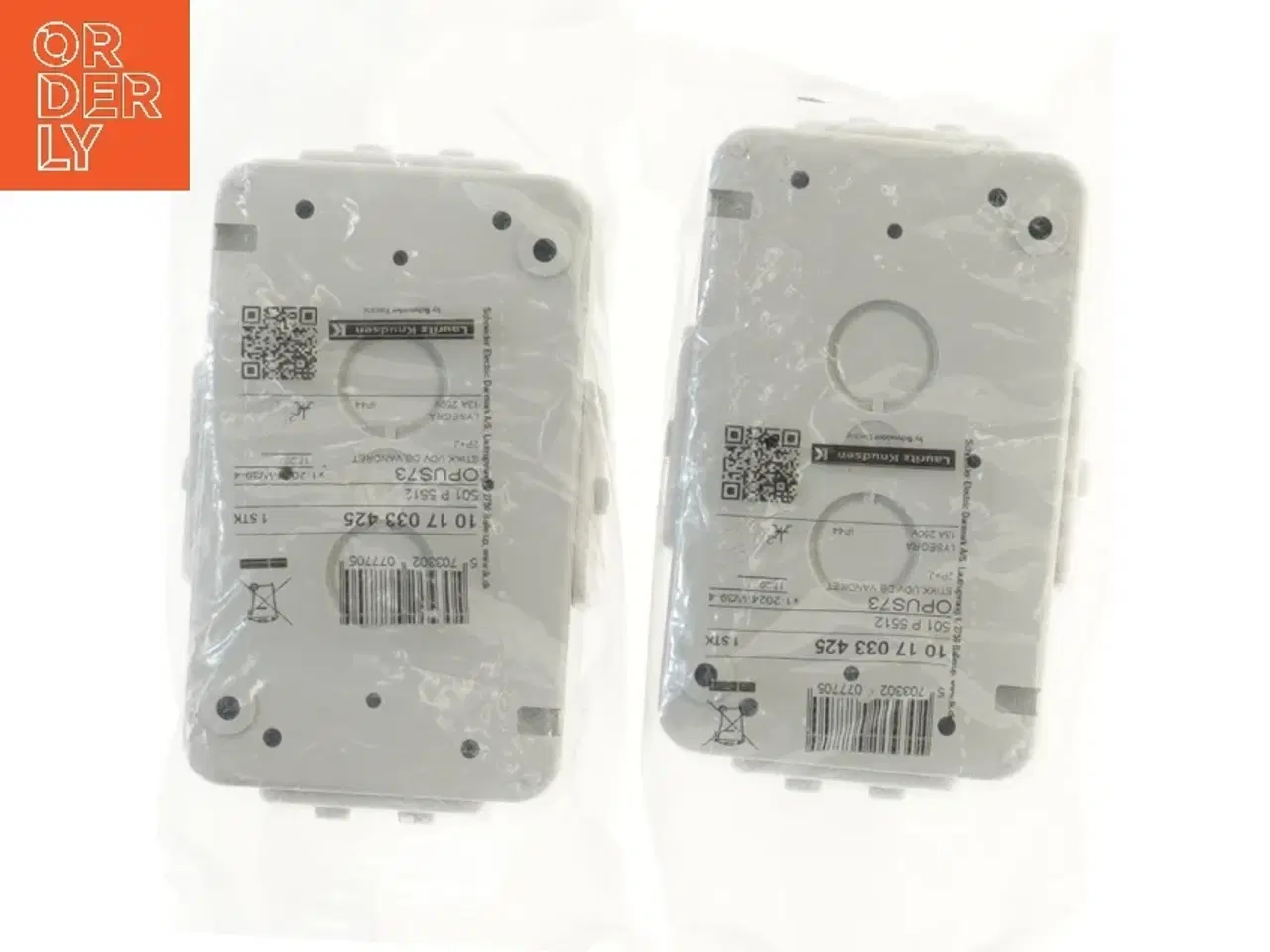 Billede 2 - Udendørs afbryderdåser fra Lauritz Knudsen (str. 12x7x5 cm)