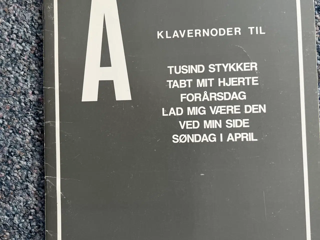 Billede 1 - Klavernoder: Anne Linnet (Olafssongs)