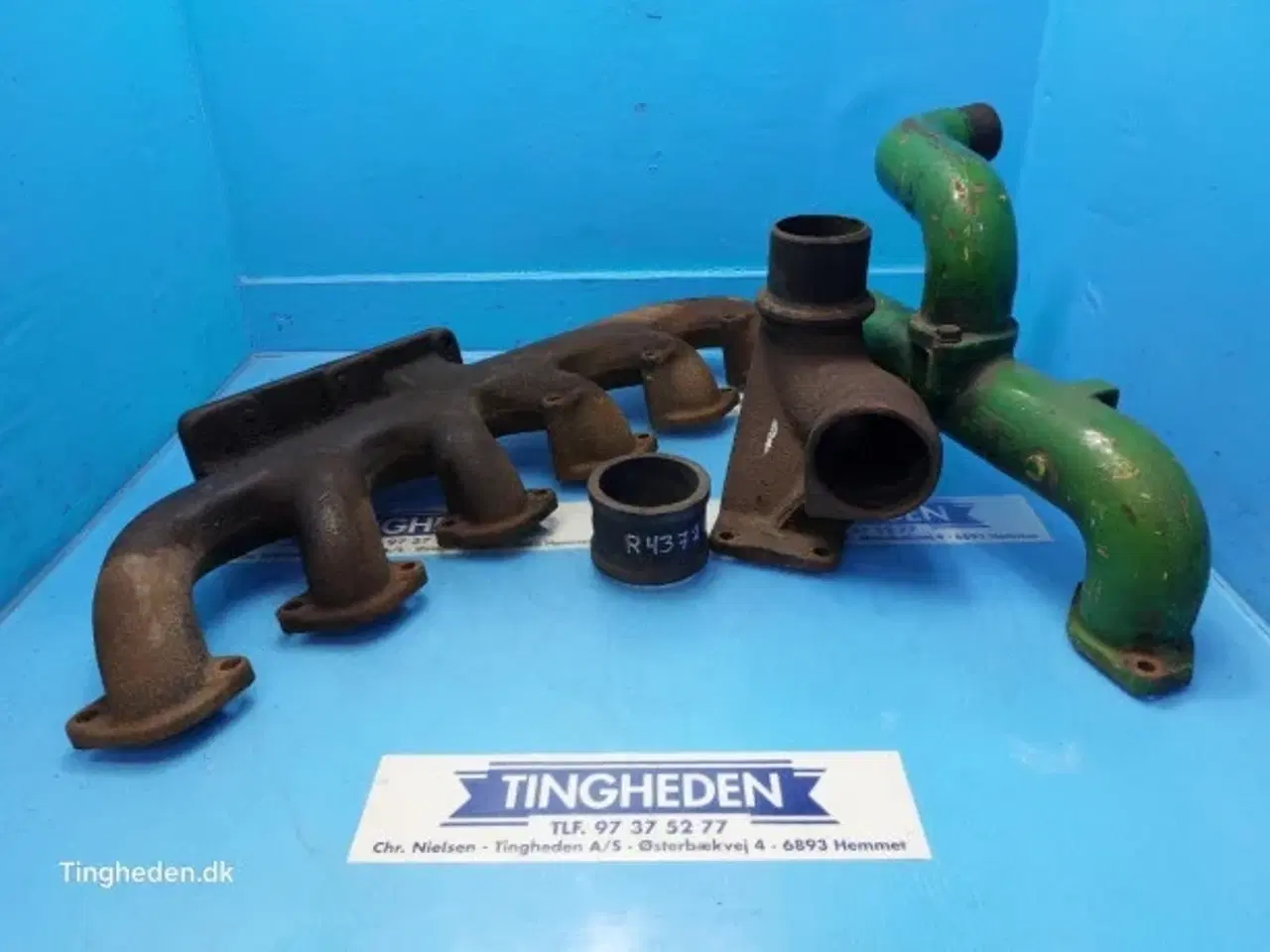 Billede 1 - John Deere 3650 Insugningsmanifold Sæt R90262