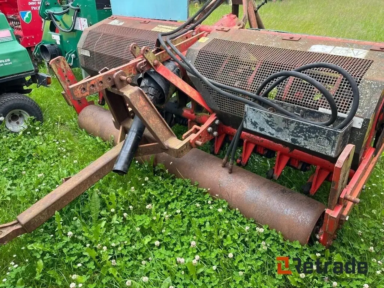 Billede 3 - - - - Have- og landskabsudstyr Ukendt Prikkemaskine/Tromle