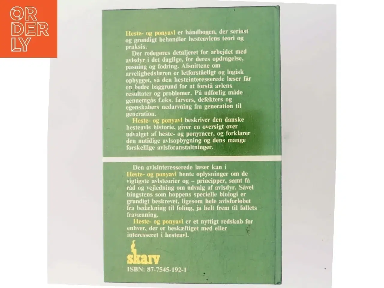Billede 3 - Heste- og ponyavl af Carl Trock (Bog)