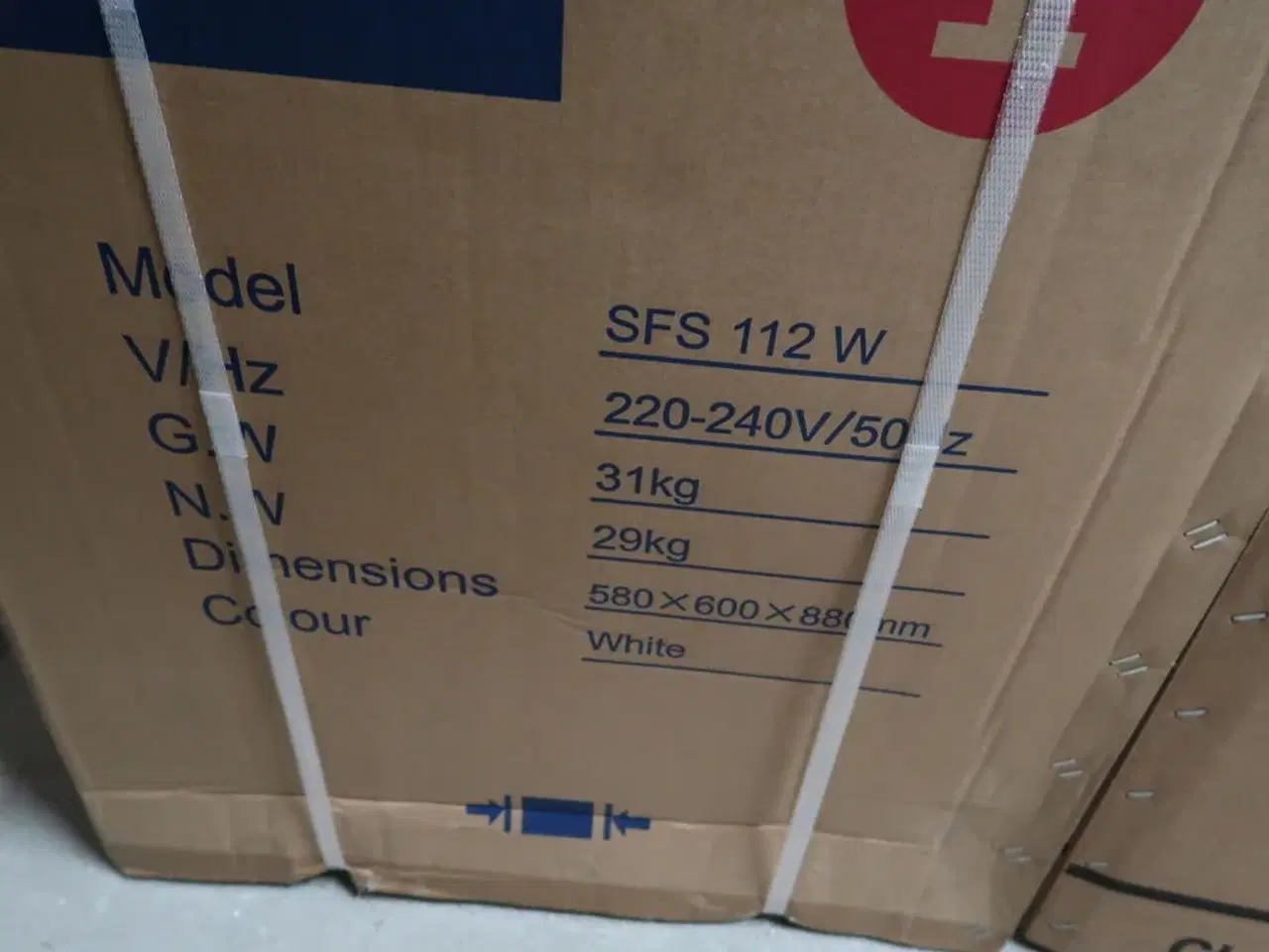 Billede 2 - Fryseskab SCANDOMESTIC SFS 112 W