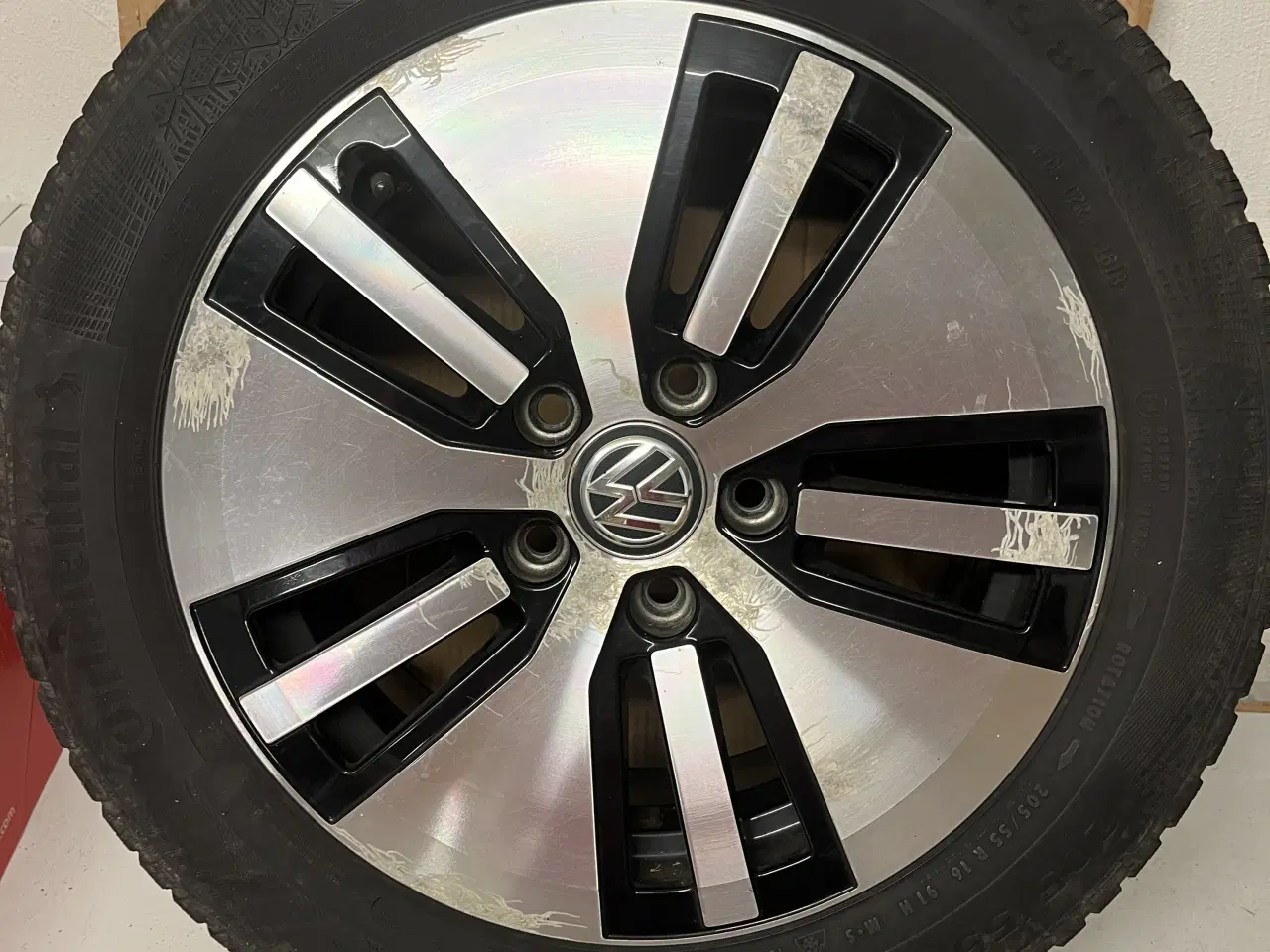 Billede 3 - Vi originale alu-vinterhjul 5x112 16 tommer