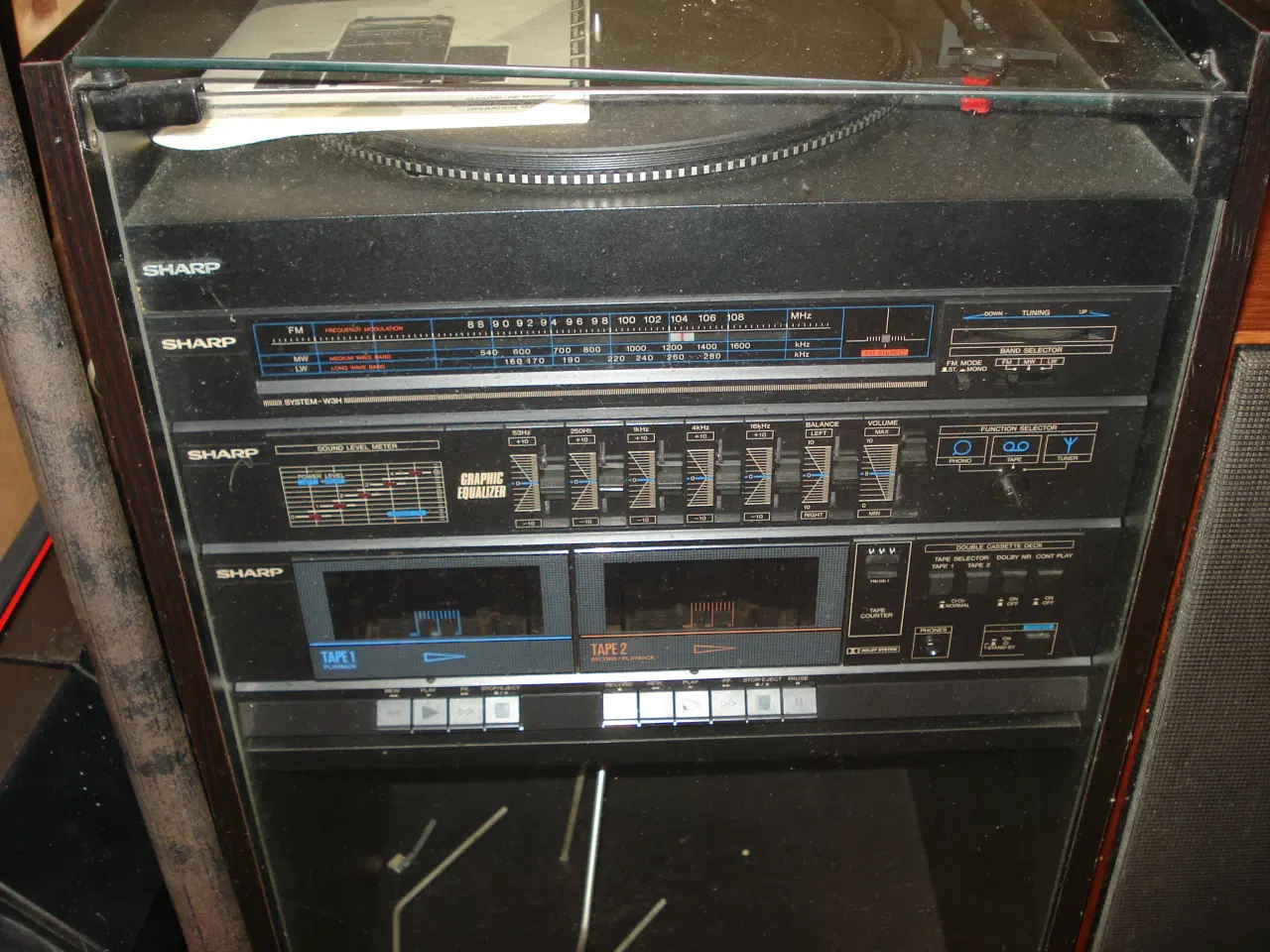 Billede 8 - 6 STK STEREORACK INCL ANLÆG