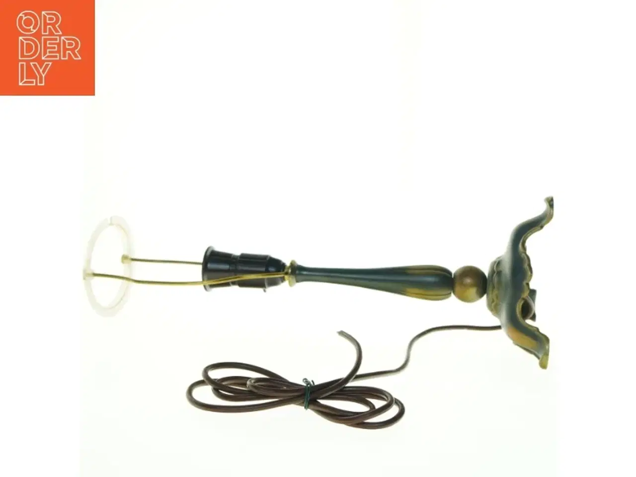 Billede 3 - Vintage bordlampe i metal (str. 48 x 17 cm)