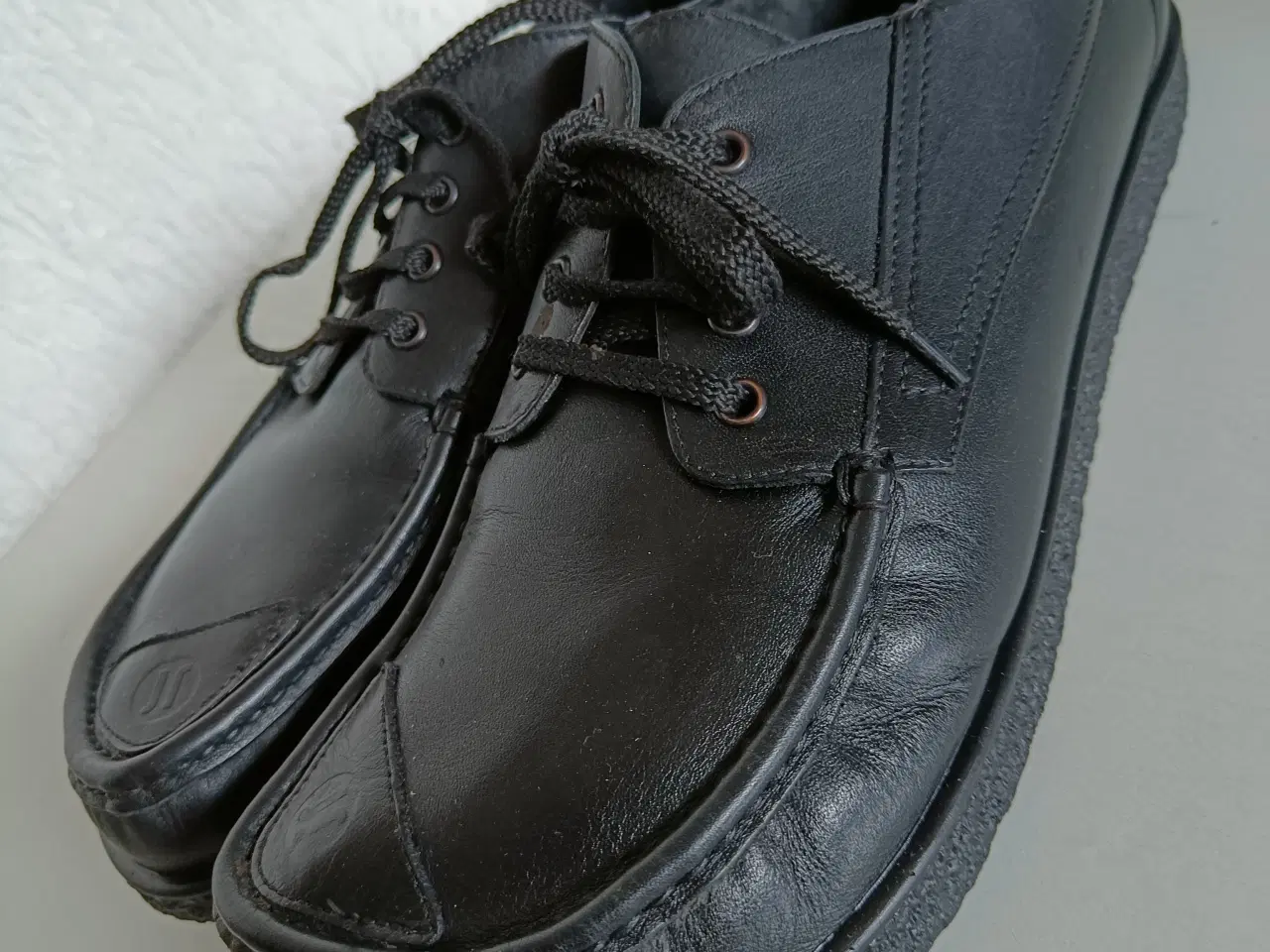 Billede 3 - Jaco sort læder sko 46str 