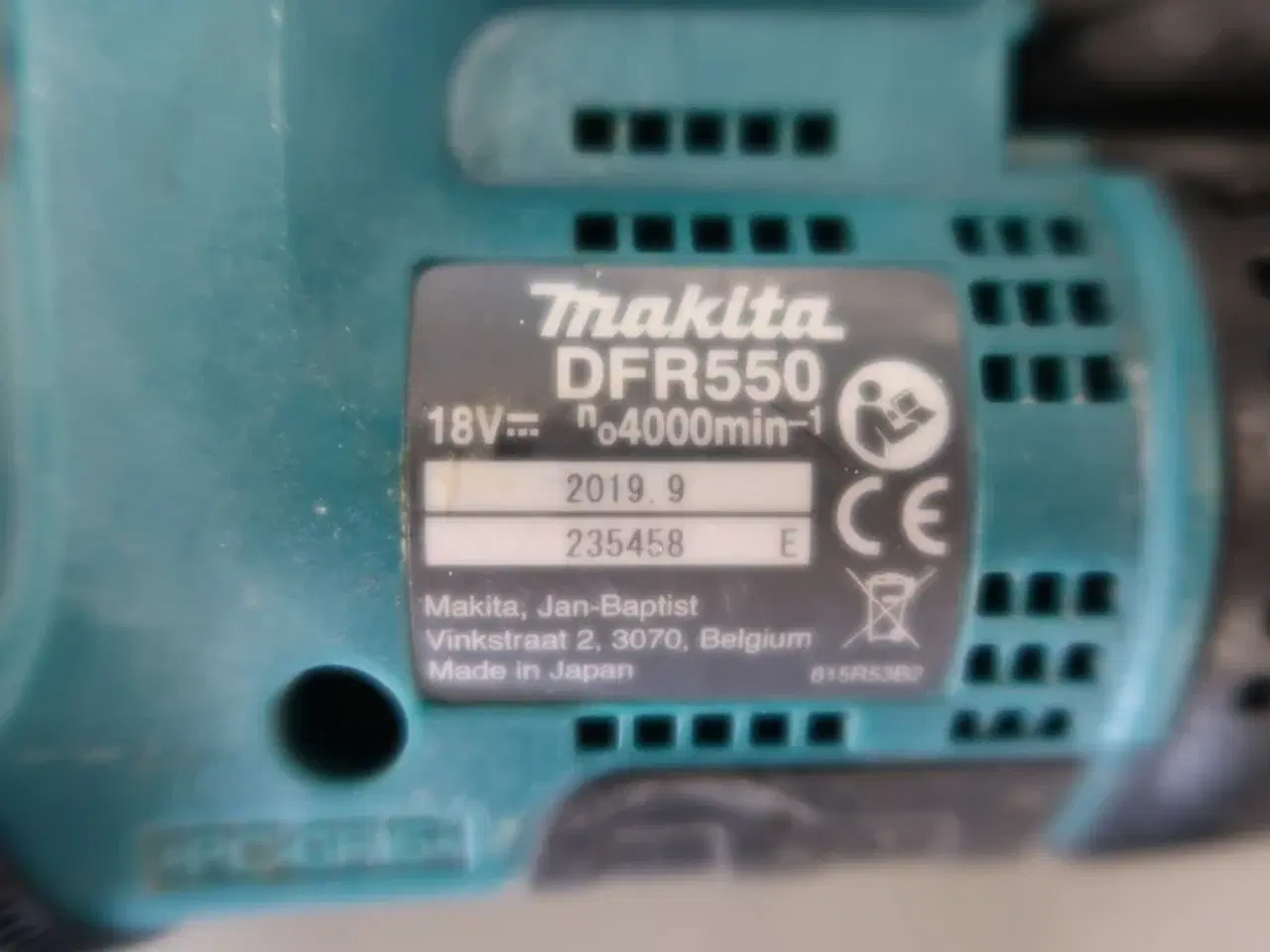 Billede 3 - Gipssav MAKITA DFR550