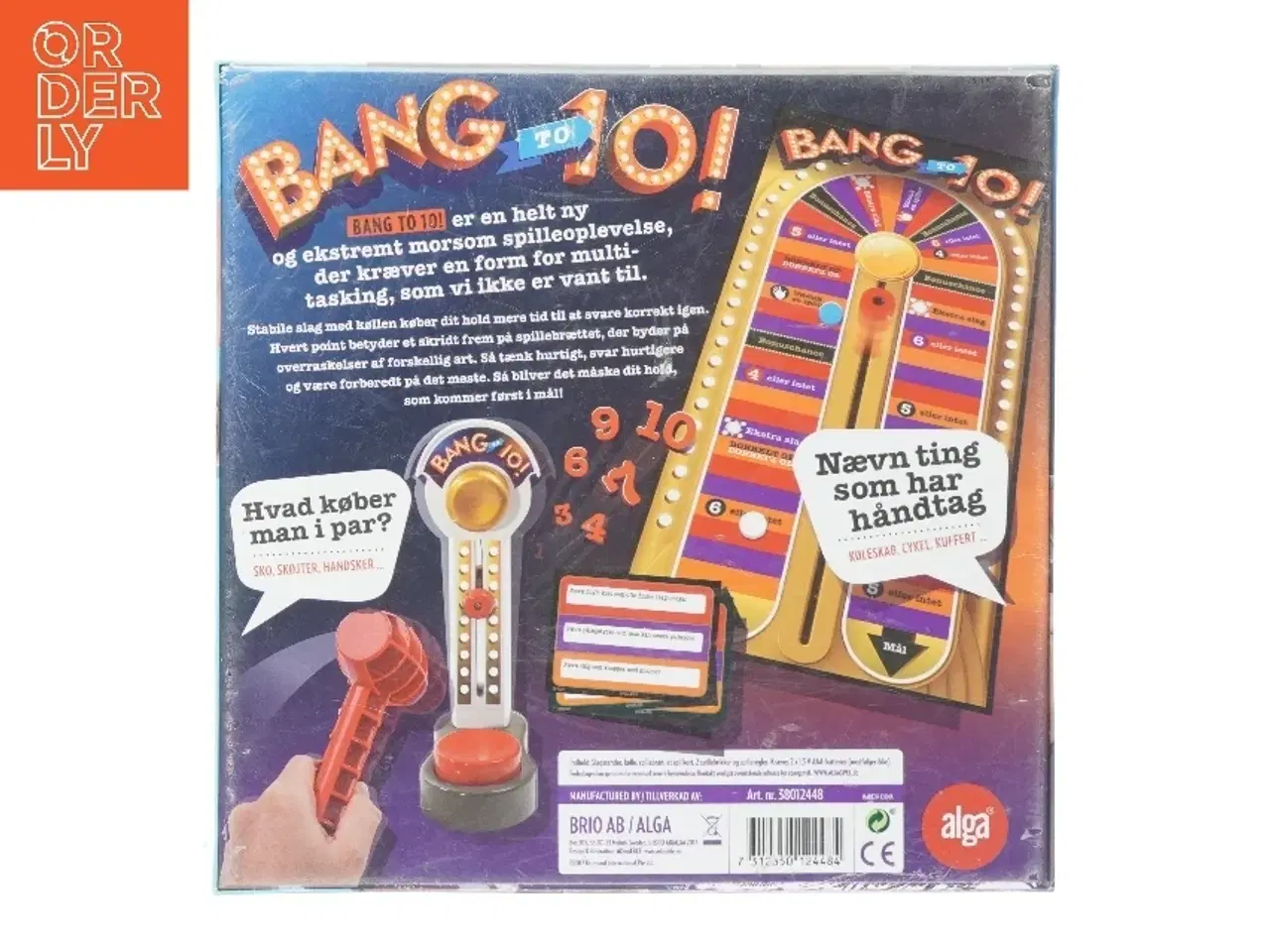 Billede 2 - Ubrugt brædtspil: Bang to 10! (str. 28 x 28cm)