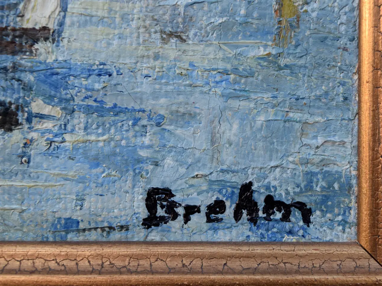 Billede 2 - Maleri af Kunstneren Brehn