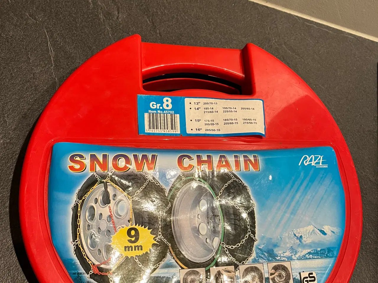 Billede 1 - Snekæder, Snowchain Gr. 8