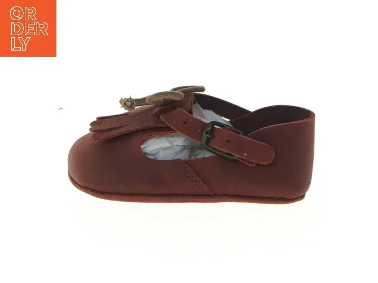 Billede 1 - Babysko i læder, str. 12 cm fra Zara (str. fod 12 cm)