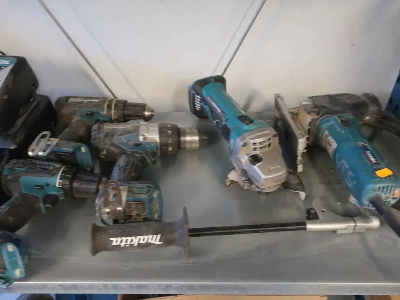 Billede 2 - 5 stk. el-værktøj MAKITA og 3 stk. lader, uden batterier