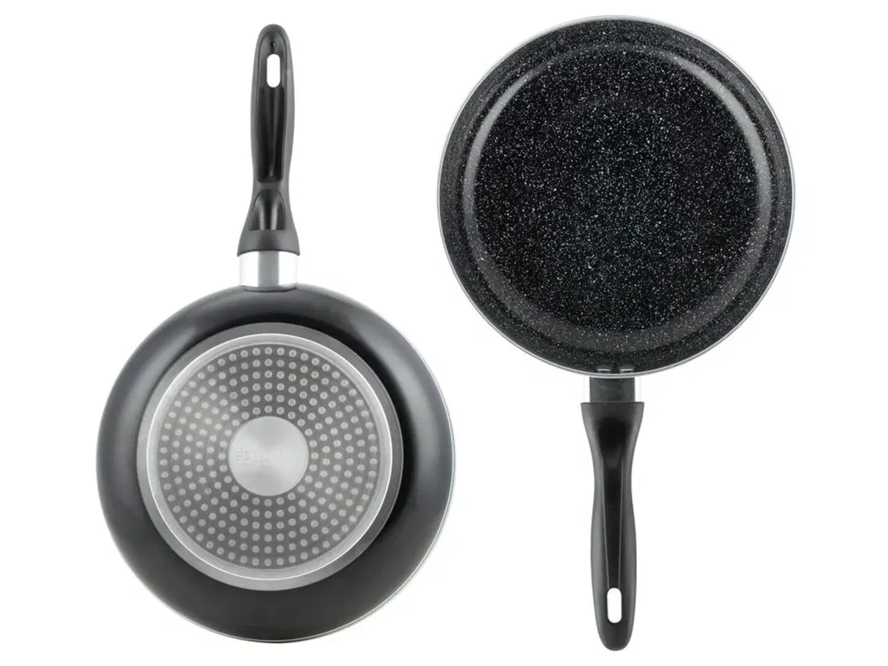 Billede 2 - Pandesæt med 3 stk. pander i str. 24, 26 og 28 cm.