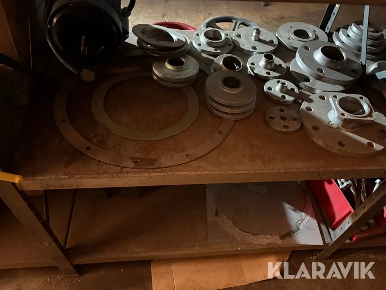 Billede 8 - Blandet lot flanger, stophaner og motor