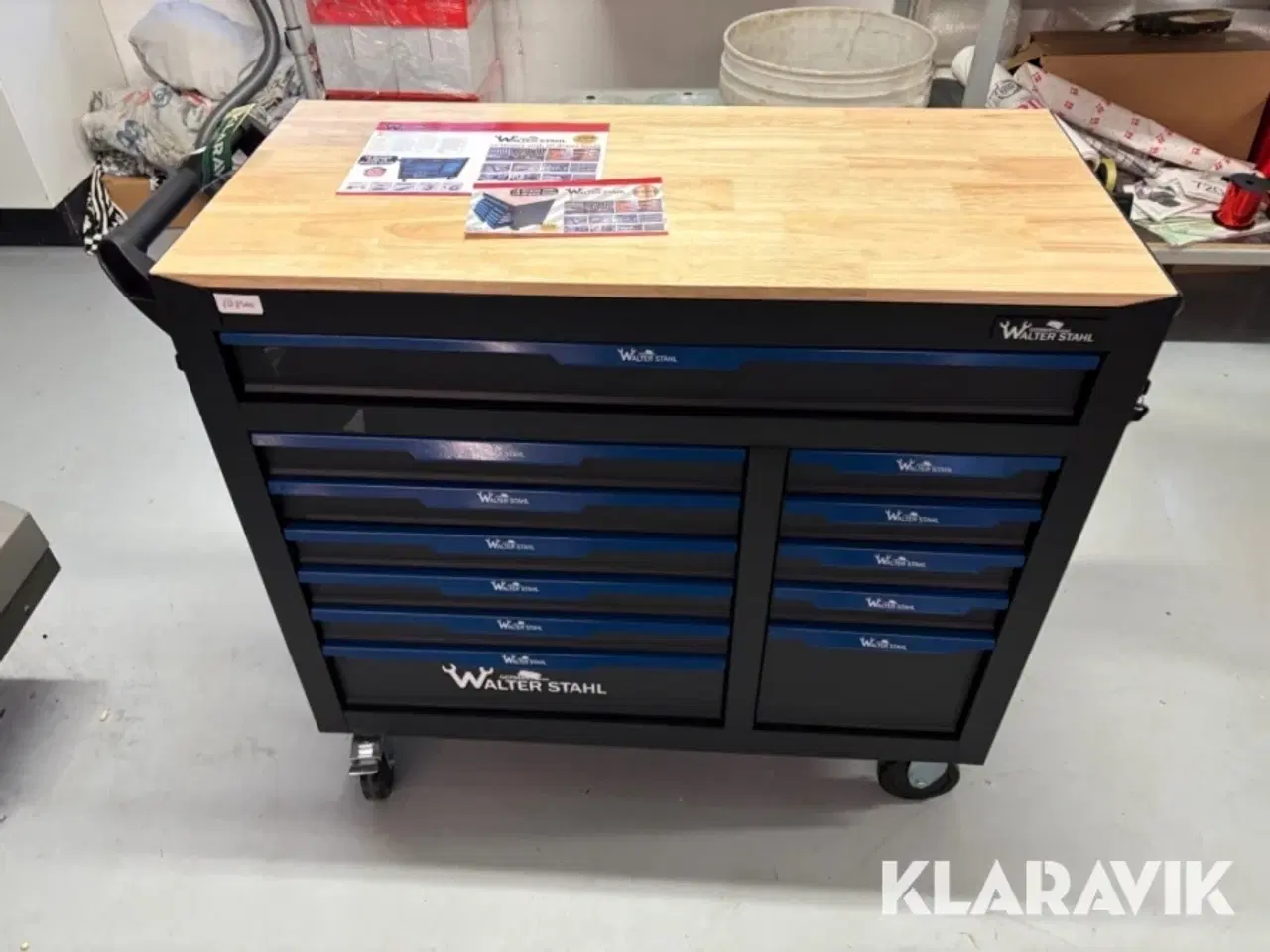 Billede 8 - Komplet værkstedsvogn Walter Stahl